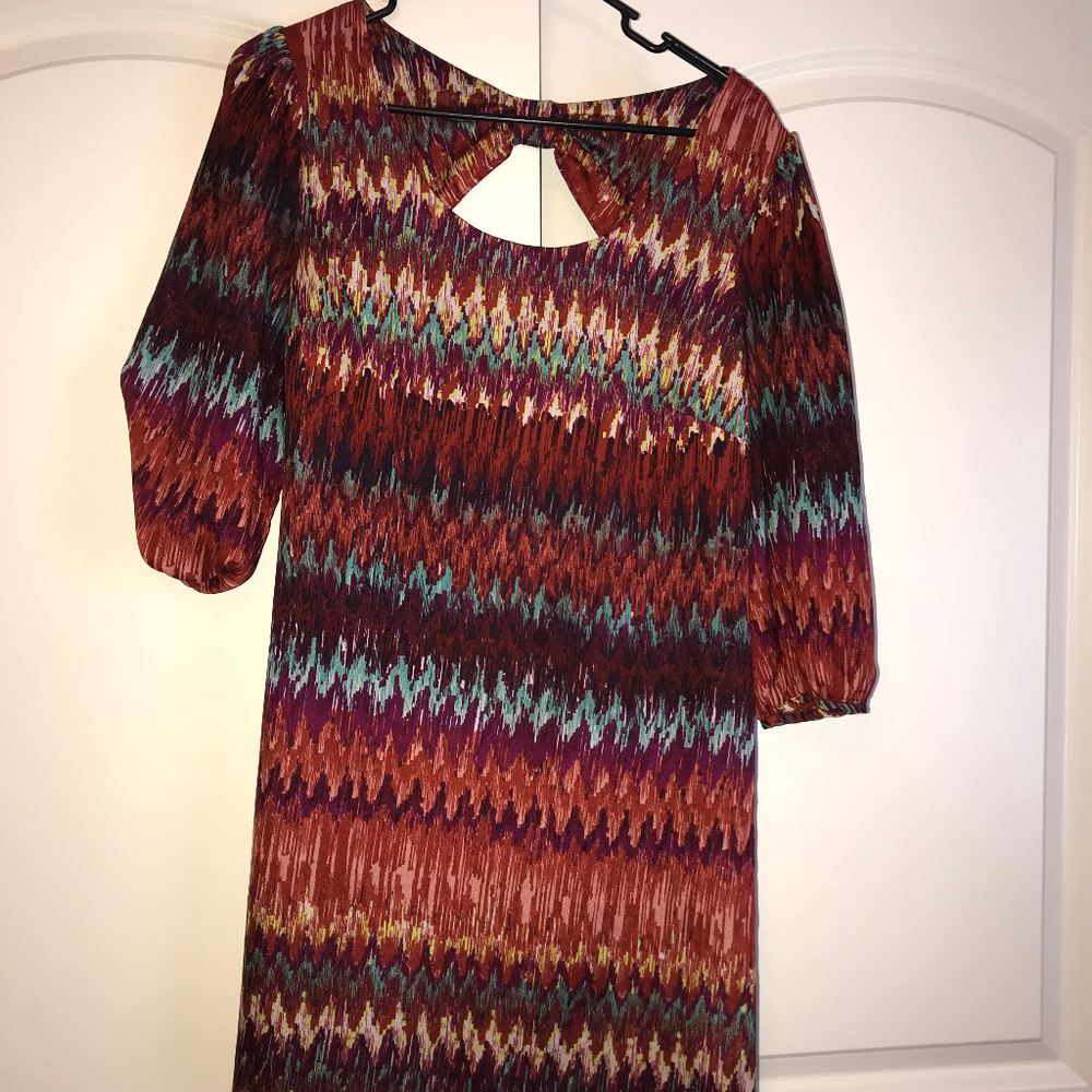 Lily Rose open back shift dress